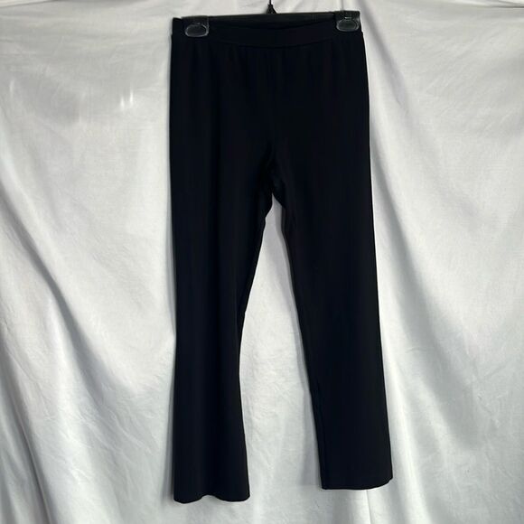 Bcbgmaxazria straight leg black dress slacks - Picture 1 of 8